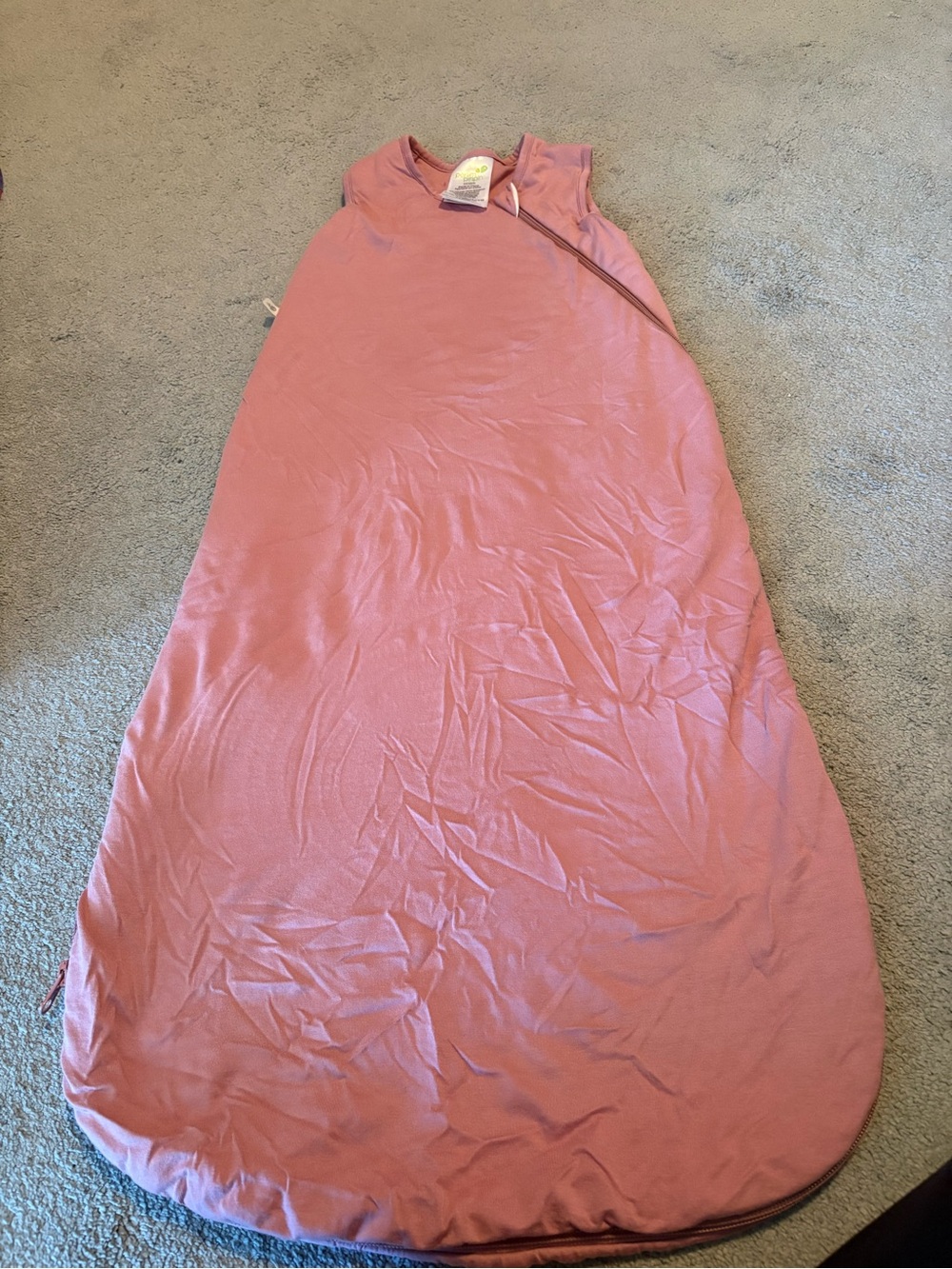 Perlim Pinpin - Baby Sleep Sack — Pink 2.5 TOG (6-18M) - Picture 2 of 7
